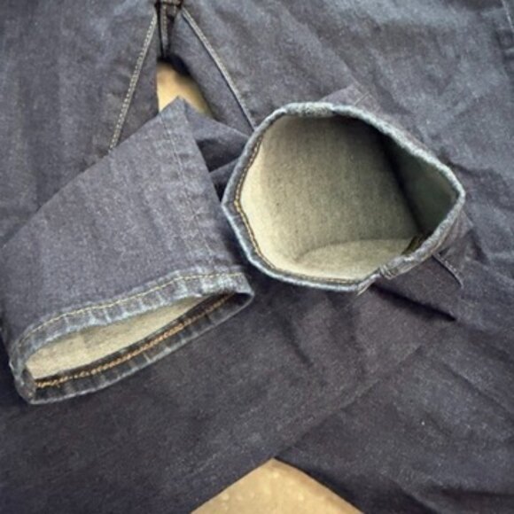 UNIQLO Dark Wash Straight Fit Jeans - Size 33 - Picture 10 of 13